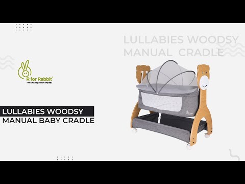 R for Rabbit Lullabies Woodsy Manual Baby Cradle Installation Video