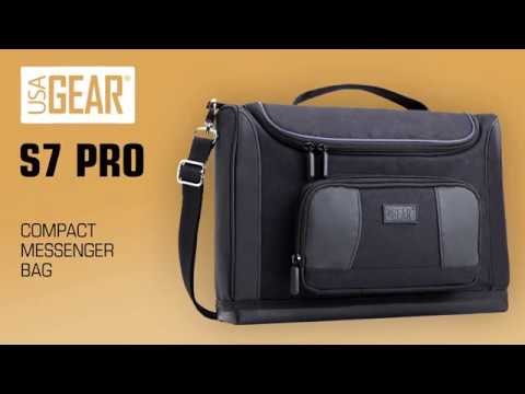 USA Gear S7 Pro Portable Projector Soft Carrying Case /& Protective Travel Bag