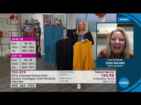 HSN | Nina Leonard Fashions 08.13.2020 - 05 AM