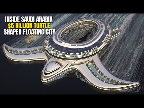 Saudi Arabia 8 BILLION dollar turtle shaped floating city.