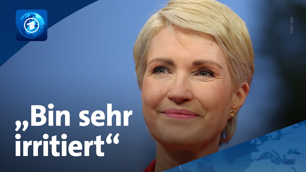 Mecklenburg-Vorpommern: Schwesig kritisiert Merz hart