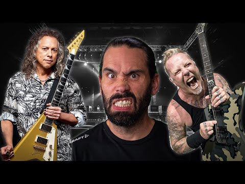 METALLICA Signature Guitar Face Off - Hammet KH-V vs Hetfield Snakebyte