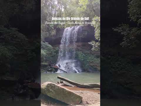 Cascata dos Bugres - Santa Maria do Herval/RS #riograndedosul #natureza
