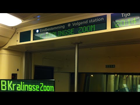 RET Metro rit vanaf De Terp, op Lijn C tot Kralingse Zoom! in 5314