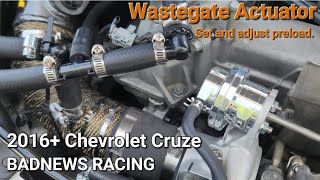 Wastegate Actuator installed 2016+ Chevrolet Cruze 1.4T LE2 #chevycruze