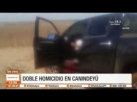 Doble homicidio en Canindeyú