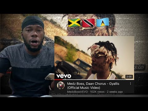 Jamaican Reacts to Medz Boss, Daan Chorus - Gyallis (Official Music Video)