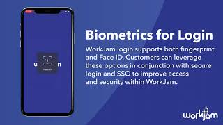 WorkJam: Biometrics for Login