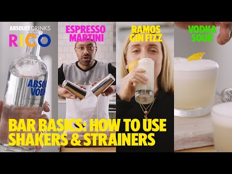 Bartending Basics With Rico: The Cocktail Shaker | Absolut Drinks