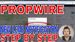 ✅ How To Set New Property Lead Notification in PropWire 🔴