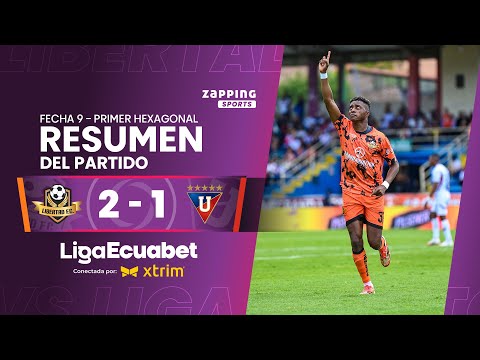 Libertad 2 - 1 Liga de Quito / Fecha 9 - Primer Hexagonal  / Liga Ecuabet conectada por Xtrim