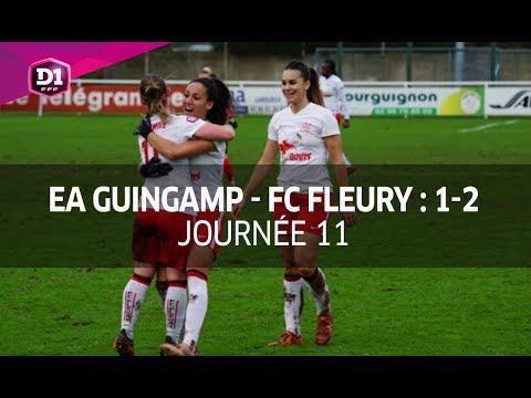 J11 : EA Guingamp - FC Fleury 91 (1-2), le résumé