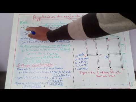 Béton armé ( exercice n°1)Application des régles de béton armé aux états limites (BAEL)