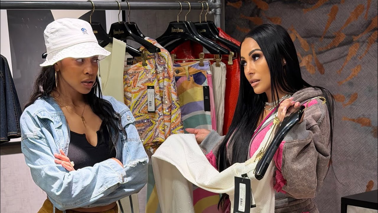 When Honey Pot Checks Delicia for counting her pockets!