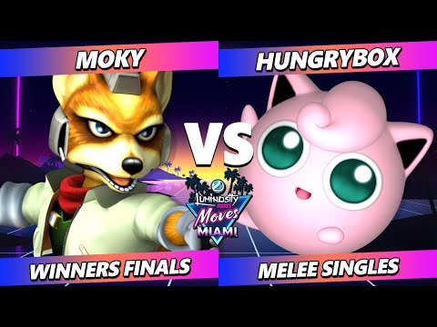 LMMM 2025 WINNERS FINALS - moky (Fox) Vs. Hungrybox (Jigglypuff) Smash Melee - SSBM