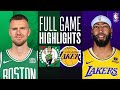 CELTICS at LAKERS | FULL GAME HIGHLIGHTS | December 25, 2023