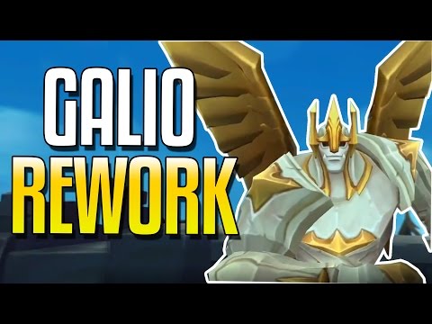 GALIO REWORK GAMEPLAY TEASER!!! - League of Legends