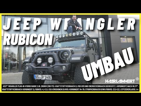Jeep Wrangler Rubicon 4xe | Conversion | Gobi Rack | AEV Bumper | Suspension | Warn Winch | Haarl...