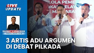 Cabup Jeje Govinda Senggol Cawabup Gilang Dirga soal Judi Online saat Debat Kedua Bandung Barat