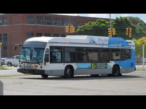 NFTA Metro Ride Route 52 Circulator B Loop [FULL ROUTE] Bus 1518 - 2015 Novabus LFS CNG