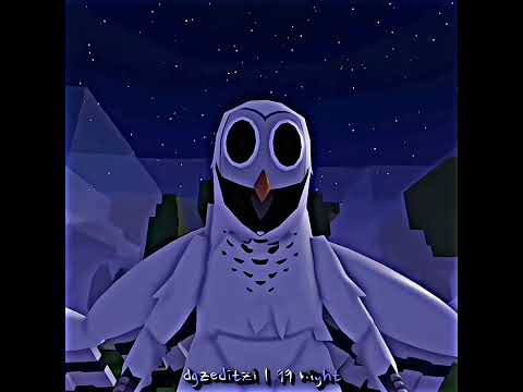 OWL VS DEER #99nightintheforest #roblox #edit