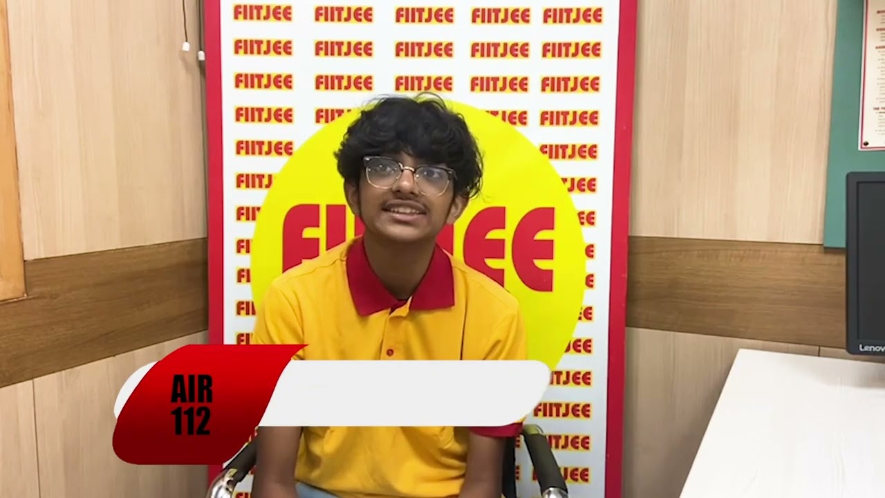 Aadi Govil, AIR- 112 in JEE Advanced 2023 ( Student of FIITJEE Noida Centre)