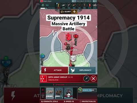 Supremacy 1914 | MASSIVE Artillery Battle