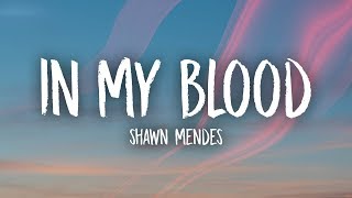 Shawn Mendes - In My Blood (Lyrics)