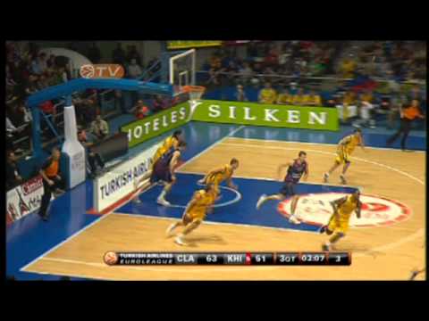 EuroLeague 2010 Week 8 highlights Caja Laboral - BC Khimki