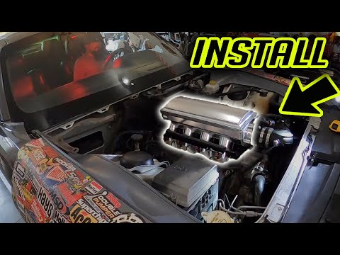 HOLLEY GEN lll HEMI SNIPER RACE INTAKE MANIFOLD INSTALL