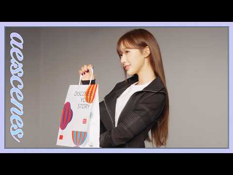 [ae:scenes] 공항 가면 또 만날 수 있어요✈️ | 에스파 롯데면세점 비하인드 (aespa LOTTE DUTY FREE Behind)