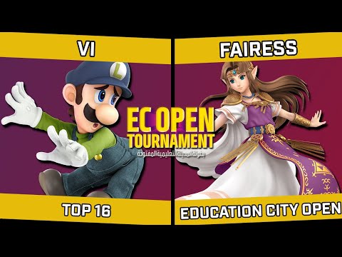 Vi (Luigi) vs Fairess (Zelda) - Education City Open