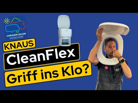 Caravan Salon Düsseldorf 2024 - Toiletten Trends und KNAUS Neuheit