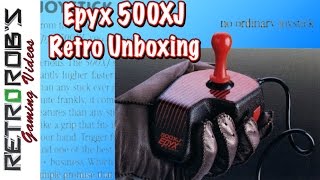 Epyx 500XJ/ Konix Speedking Retro Unboxing and Review