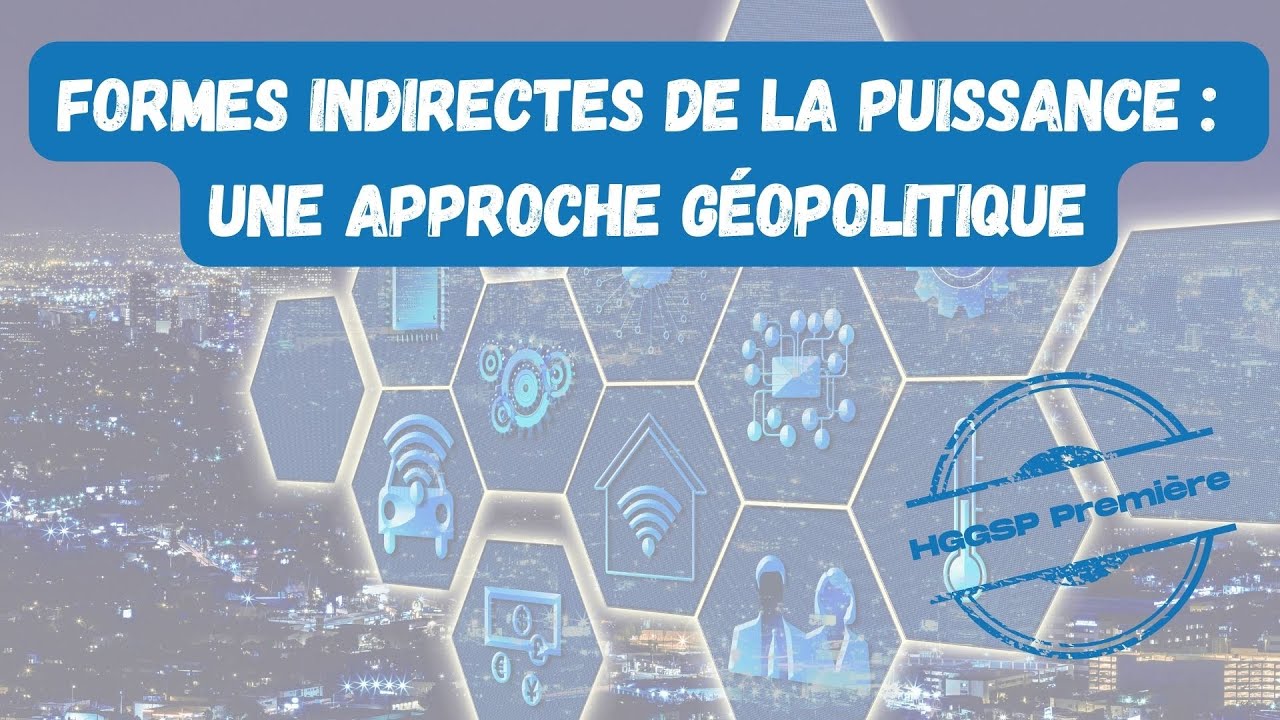 [1ere HGGSP] Les formes indirectes de la puissance : une approche geopolitique