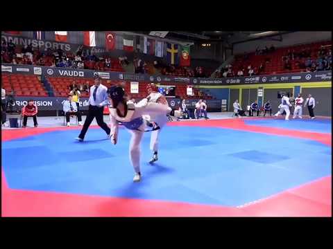 F-46kg (310). Ciftci Ilayda Kardelen AZE - Romoldanova Iryna UKR