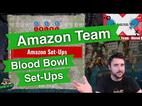 Amazon Set-Up Formations for Blood Bowl - Blood Bowl 2020 (Bonehead Podcast)