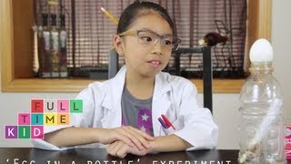 Egg in a Bottle Experiment | Full-Time Kid | PBS Parents