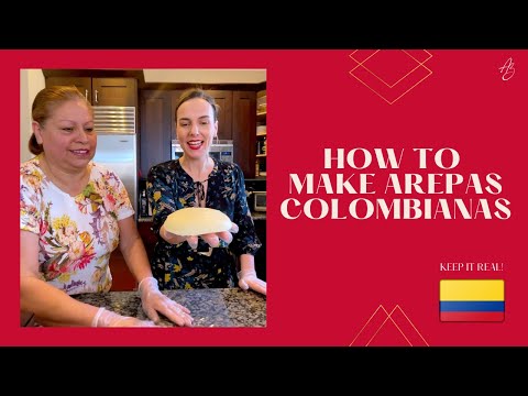 🥘How to make arepas | Ana Belaval