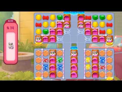 homescapes level 8239 | homescapes super hard level