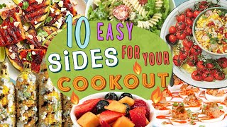 10 Side Items for Your Next Cookout | Backyard Grilling Ideas for Sides | Recipe Compilation