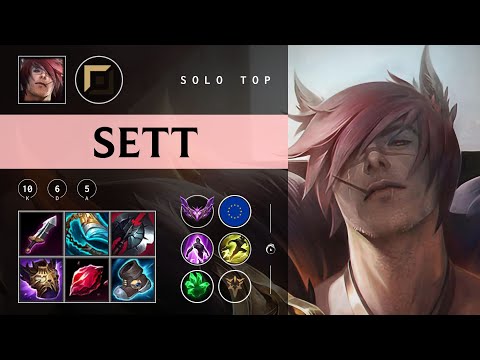 Sett Top vs Gragas - EUW Master Patch 25.24