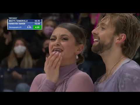 ケイトリン・ホワイエク/ジャン=リュック・ベイカー FD - 全米選手権2022