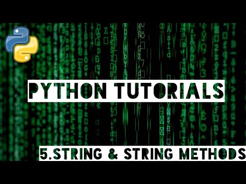 Python Tutorials For Beginners Part 5 String String Methods With Two Practice Codes