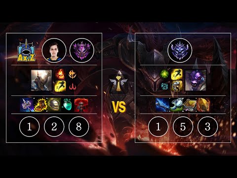 AXIZ Corporal Pantheon vs Alistar Sup - KR Patch 10.13