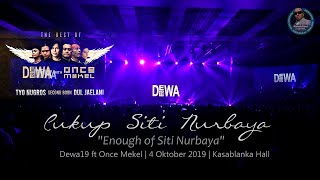 Download lagu DEWA19 ft Once Mekel | CUKUP SITI NURBAYA [Lirik] by KakekGaul mp3