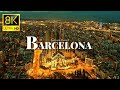 Barcelona, Spain 🇪🇸 in 8K ULTRA HD 60 FPS Drone Video
