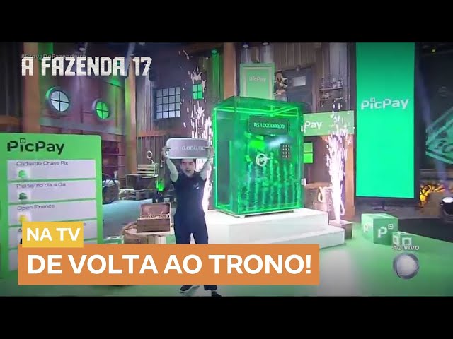 Dudu é o novo Fazendeiro e se livra da Roça | A Fazenda 17