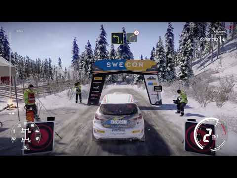 WRC 9 Sweden Rally Career Gameplay Walkthrough