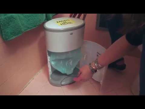 Dékor Classic and Mini Hands-Free Diaper Pail